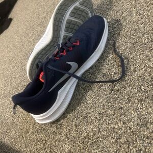 Nike Navy and White downshifters